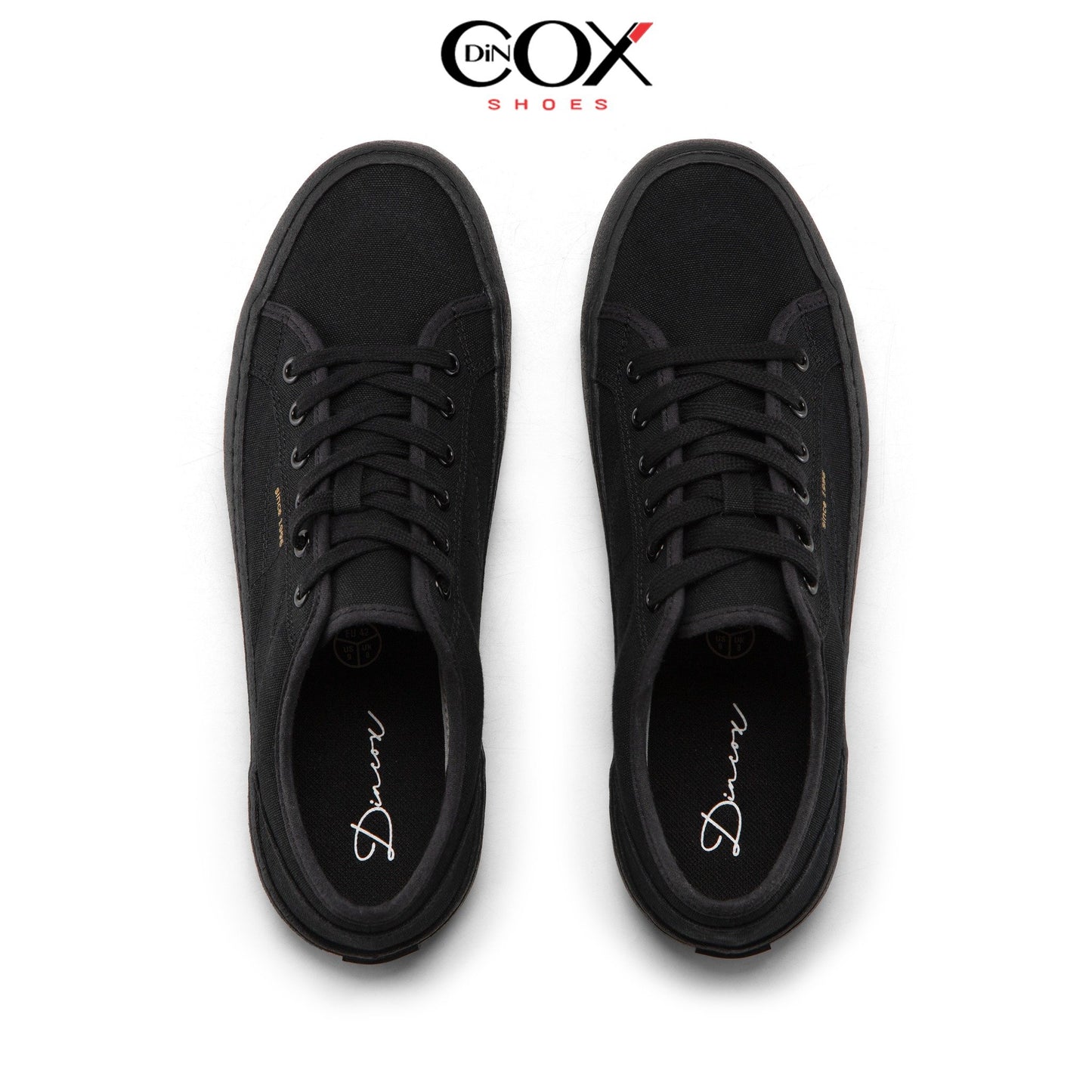 Giày Sneaker couple E18 BLACK